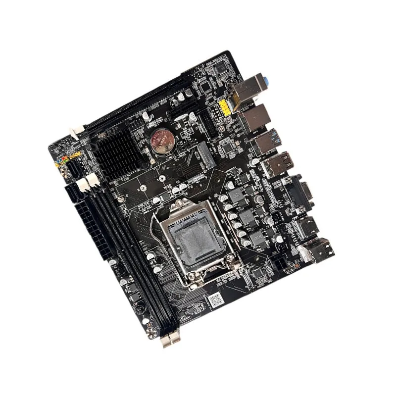 Placa Base H61/B75 1155 Compatible con G1620 4G 120G, Admite Juegos como CF Dungeon DNF Brick