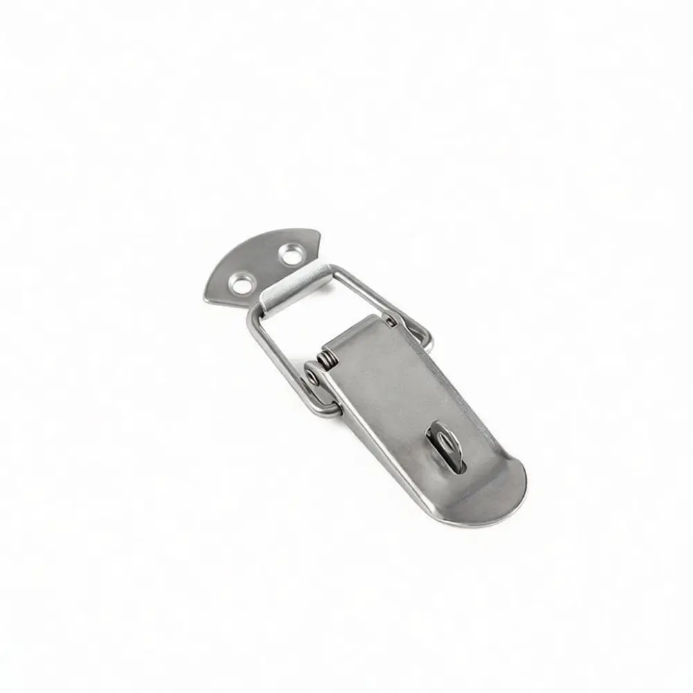 304 Stainless Steel Toggle Latch For Wooden Storage Box Case Trunk Hardware Catch Clamp Secure Locking Mounting Hardware