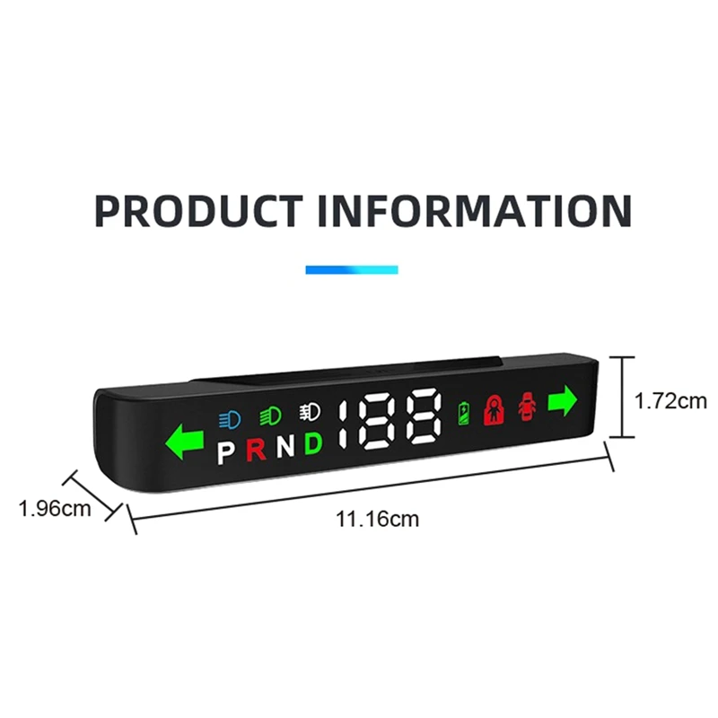 1Set di parti di ricambio per Tesla Model 3 Y Automotive Head-Up Smart Display Air Code Meter strumento LCD HUD accessori per auto