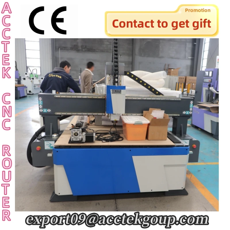 

Customized CNC Router 4*8ft Wood Double Color Board Cutting Engraving Machine 3kw Water Cooled Spinle Woodworking Equipment