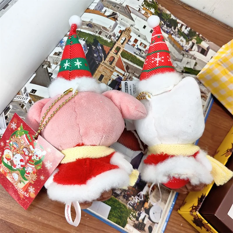 かわいい漫画風キティ猫限定版クリスマスプレゼントハロウィンパンプキンゴーストペンダントシリーズぬいぐるみバッグペンダントキーホルダー
