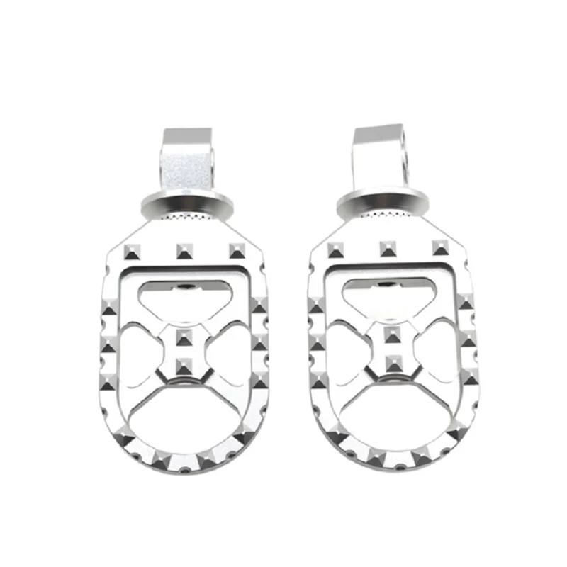 

Motorcycle Adjustable Rear Footrest Rotatable Passenger Foot Pegs Rests for Rebel500 300 CMX500 CMX300 2019-2022(Silver)