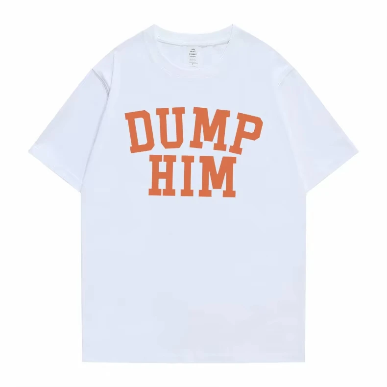Singer Britney Spears DUMP HIM Same Style Graphic T-shirts Women Casual Tshirt Unisex Y2K Aesthetic Short Sleeve Tops