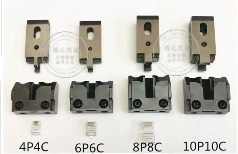 Terminal Crimping Die for Wire Crimping Machine, Replacement Connector Crimp Mould for Cable Press Tool