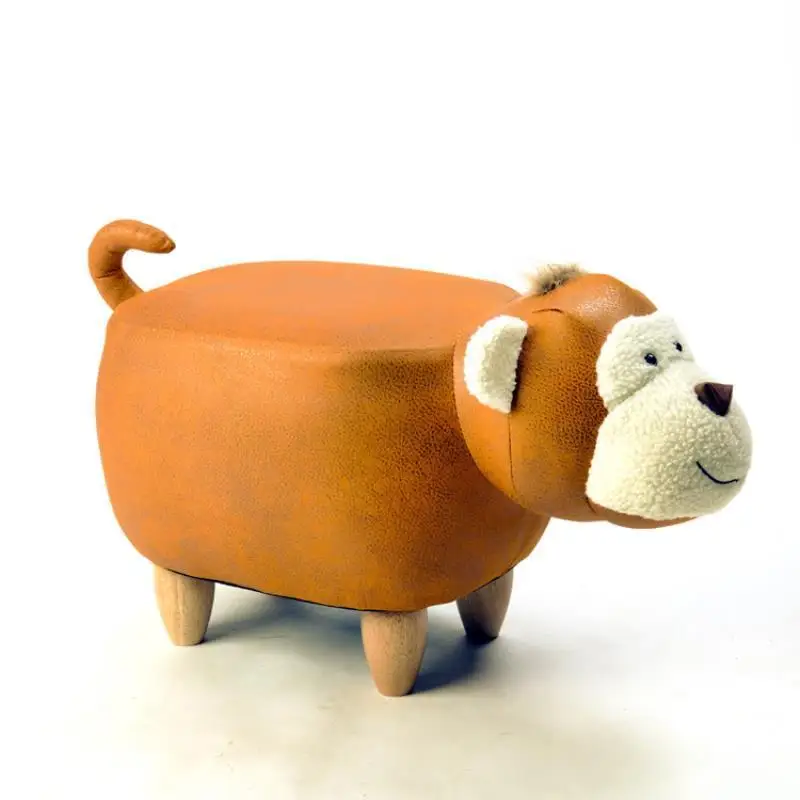 

High-end creative monkey shoe changing stool footstool sofa home decoration ornament storage