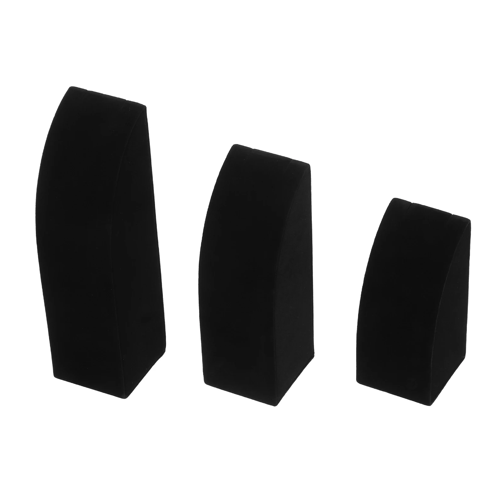 

3 Pcs Jewelry Display Stand Jewelry Display Rack For Shop Black Earring Rack Pendant Vendors Earring Stand Home Shop