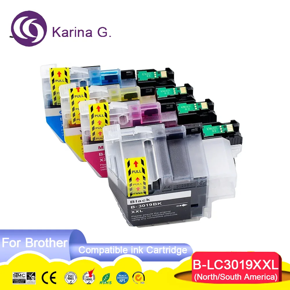 LC3019XXL LC3019 LC3019XL Premium Color Compatible InkJet Ink Cartridge for Brother MFC-J5330DW MFC-J6930DW J6730DW Printer