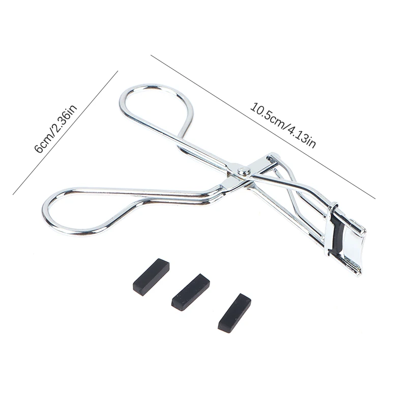 Professional Stainless Steel  Eyelash Curler Mini Partial Eye Lashes Curling Clip Eyelash Cosmetic Makeup Tools Accessories
