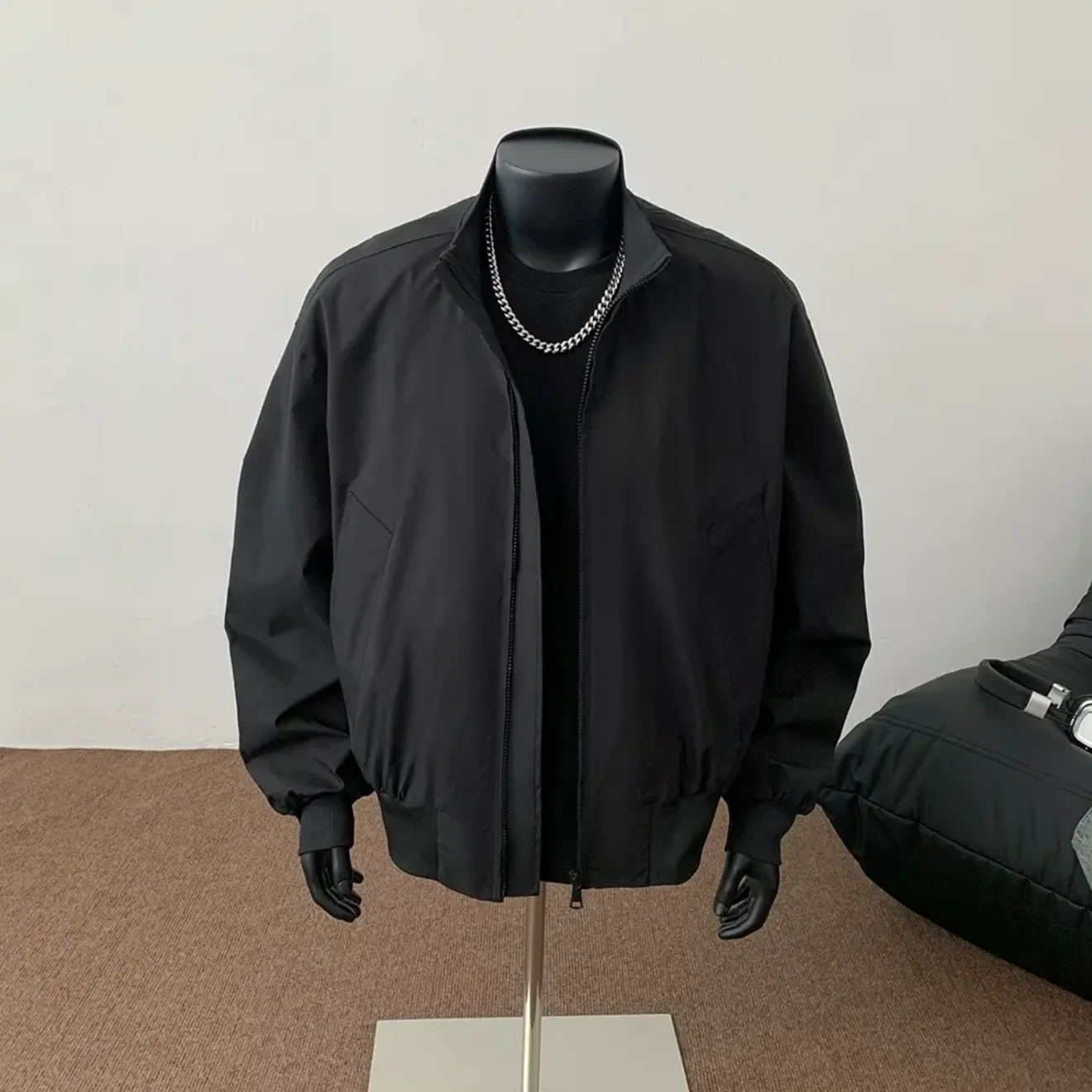 

American Retro Flight Jaet Men's Trendy Brand High-End ape Windproof Baseball Sle Casual Workwear Outerwear