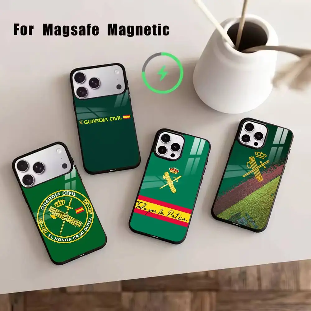 G-Guardia Civil Espada   Phone Case For iPhone17,16,15,14,13,12,11 Plus,Pro Magnetic For Magsafe Wireless Charging