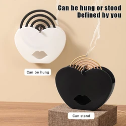 Wall Mounted Iron Mosquito Coil Holder Incense Holders Coil Incense Burner Frame Modern Repellent Incense Rack For Household