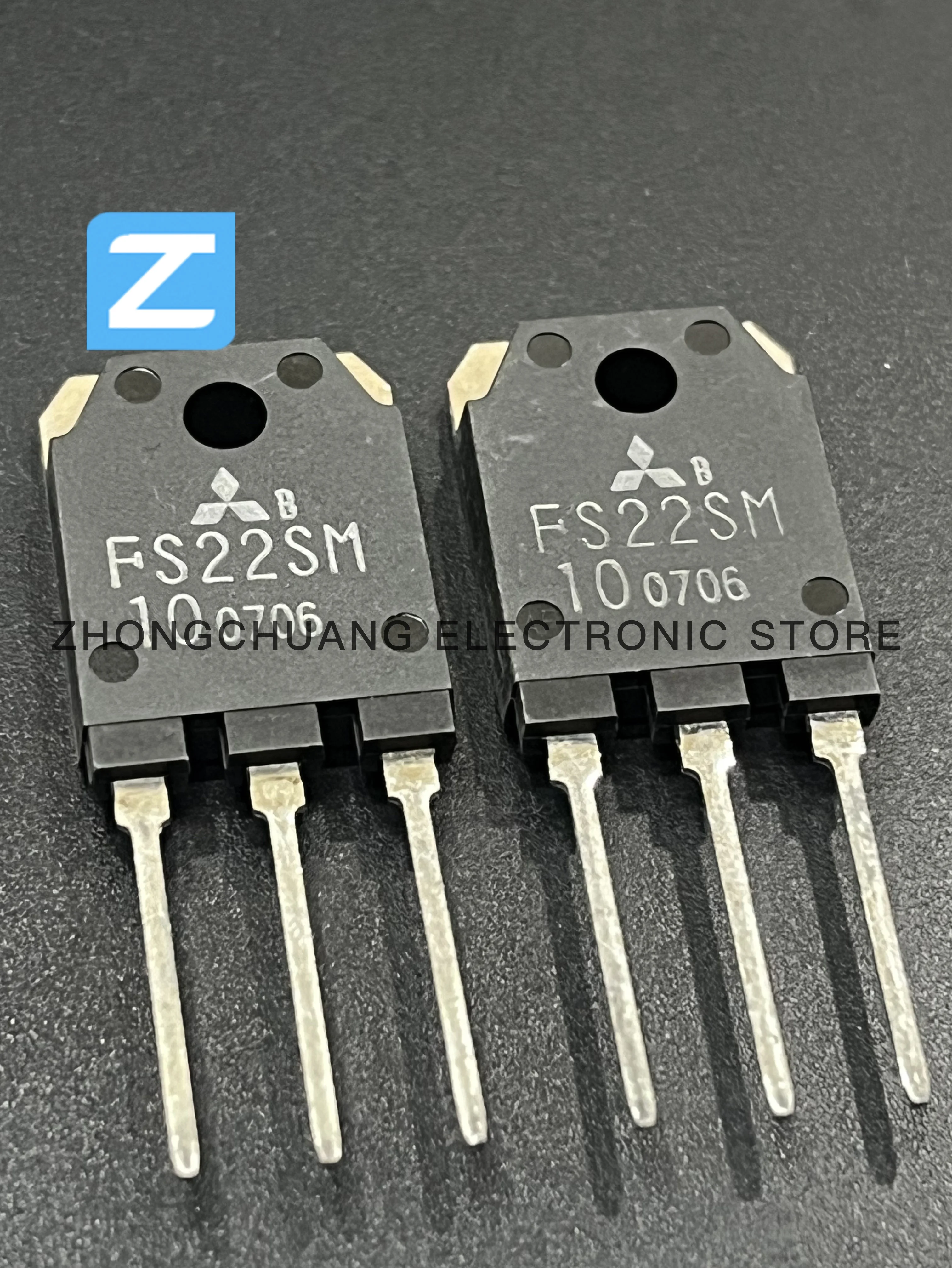 1-10PCS FS22SM-10 FS22SM10 FS22SM TO-3P 500V 22A N-Channel MOSFET new original