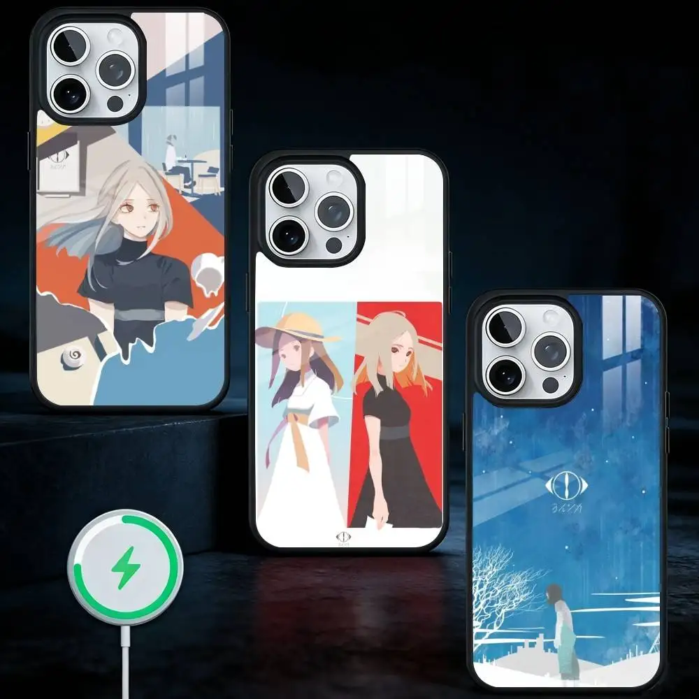 

Band Y-Yorushikas Phone Case For iPhone17,16,15,14,13 Plus,Pro Max Magnetic For Magsafe Wireless Charging