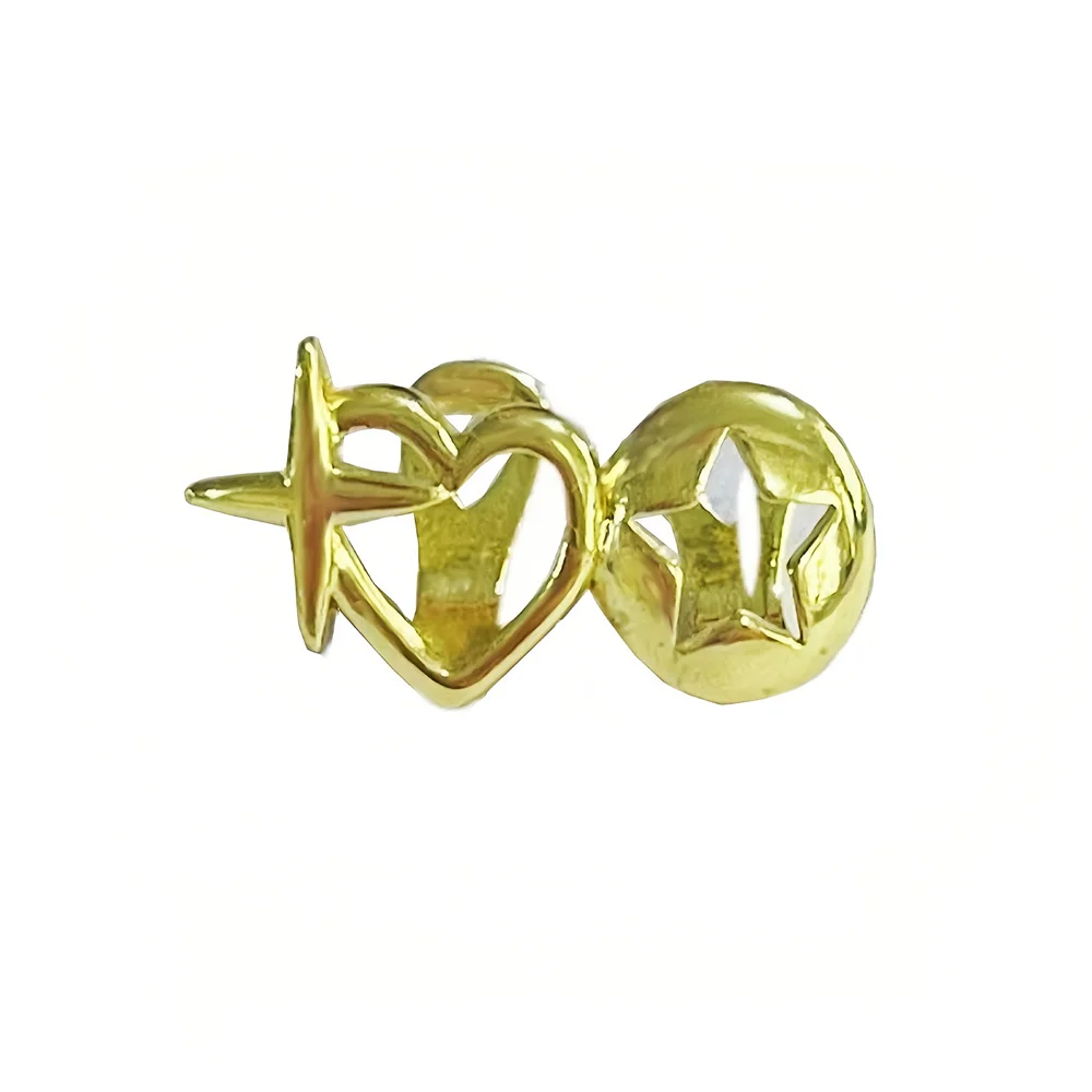 Anztilam الصليب القلب خارج مثلج خارج Grillz كامل الزركون الأسنان تألق الشوايات الرجال النساء الهيب هوب الأسنان شواء قبعات النحاس مجوهرات الأزياء