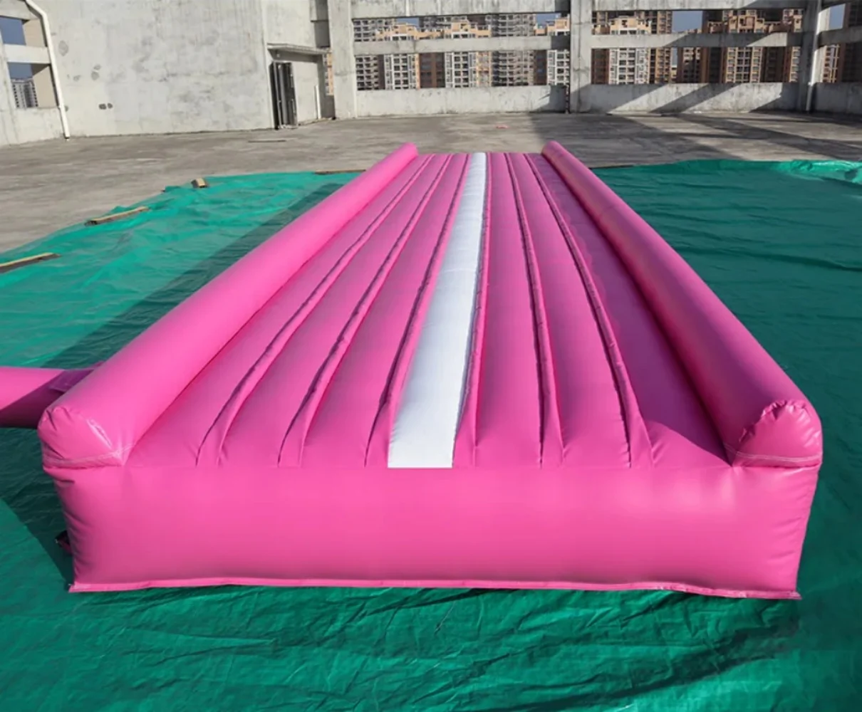 8x3x0.5m Tumbling Air Track Mat Gymnastics Inflatable Mat Inflatable Airtrack Tumbling Mat Tarpaulin Air Track For Gymnastics