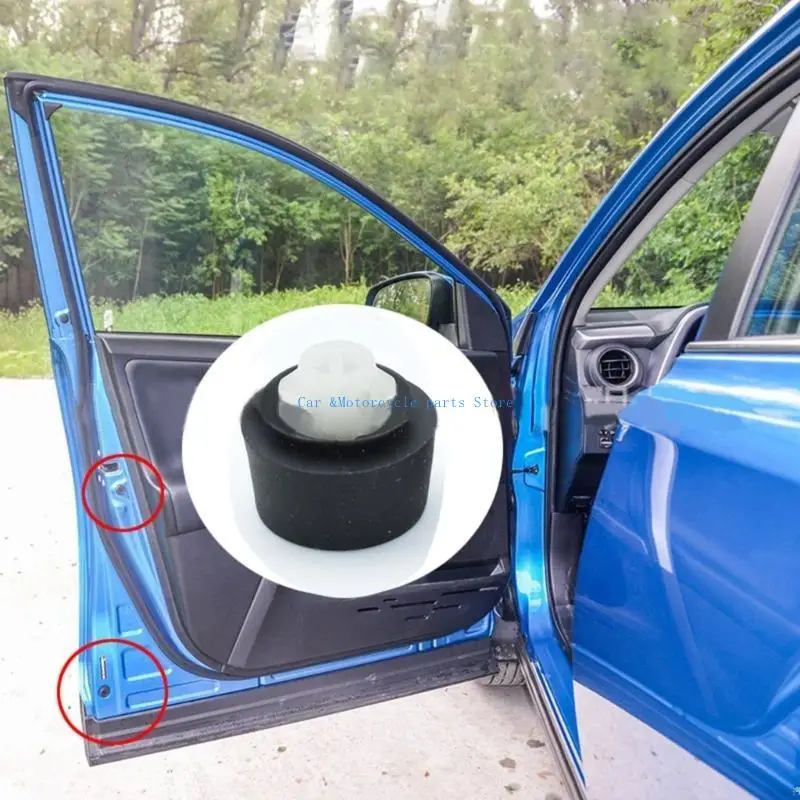 

Y9UC Car Trunk Buffer Tailgate Block Rear Door Damping Dampers Tailgate Protective Pad Suitable for Secure Travel, Antiscuff