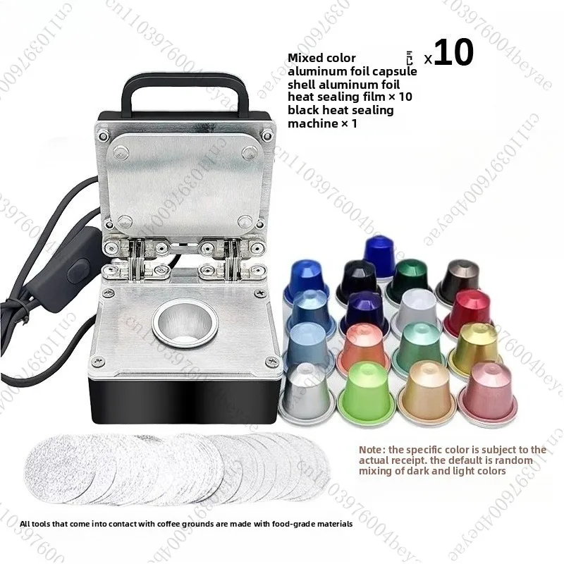 

Кофемашина, капсульная оболочка, специальная алюминиевая фольга, термосварочная пленка, сделай сам, машина для запечатывания капсул, одноразовая герметизирующая пленка