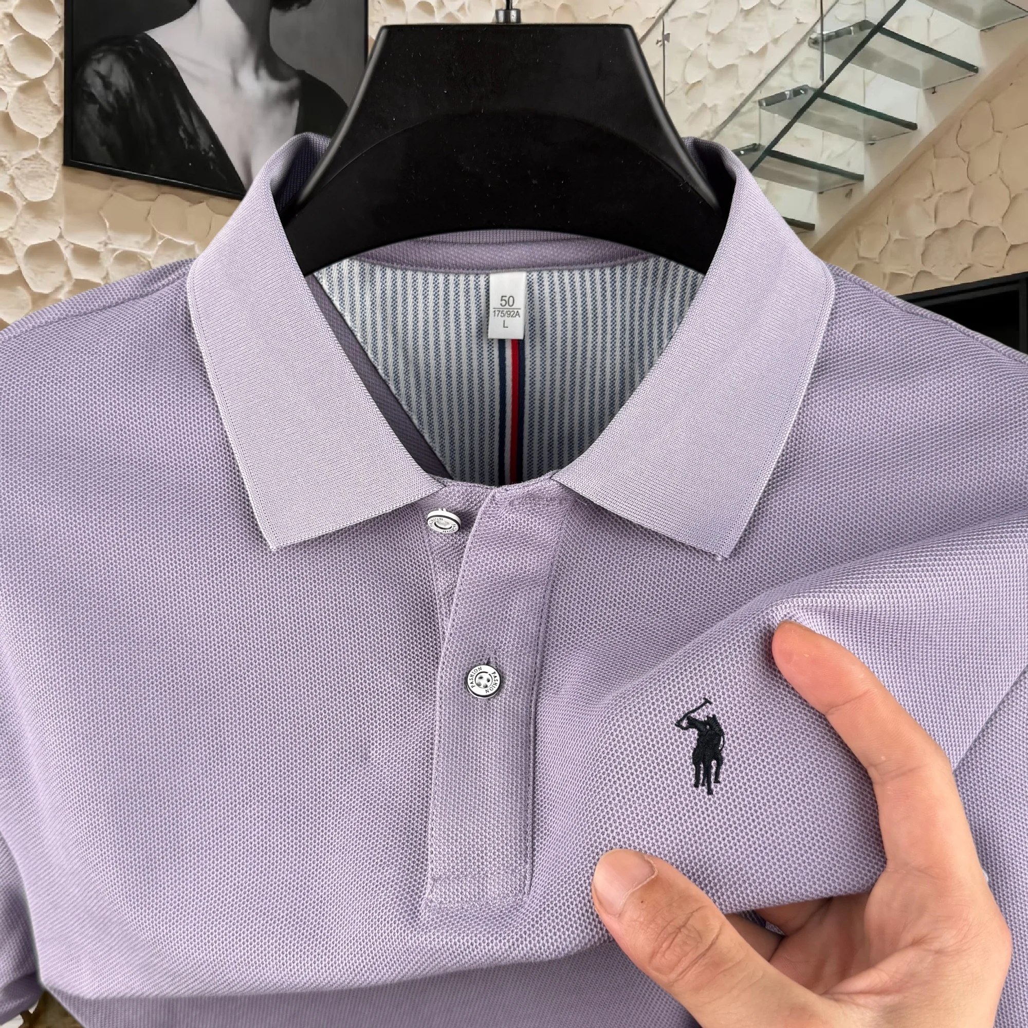 100% pure cotton high-end bran - đánh giá và giá Summer Golf Clothing