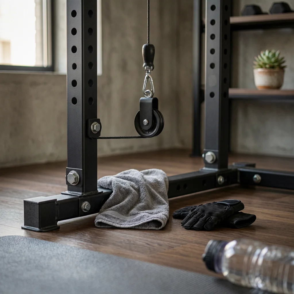 2 Piezas de Accesorio para Polea de Tracción, Perno de Anclaje Duradero para Rack de Sentadillas, Pieza de Máquina de Ejercicio, Accesorio de Fitness de Alta Resistencia
