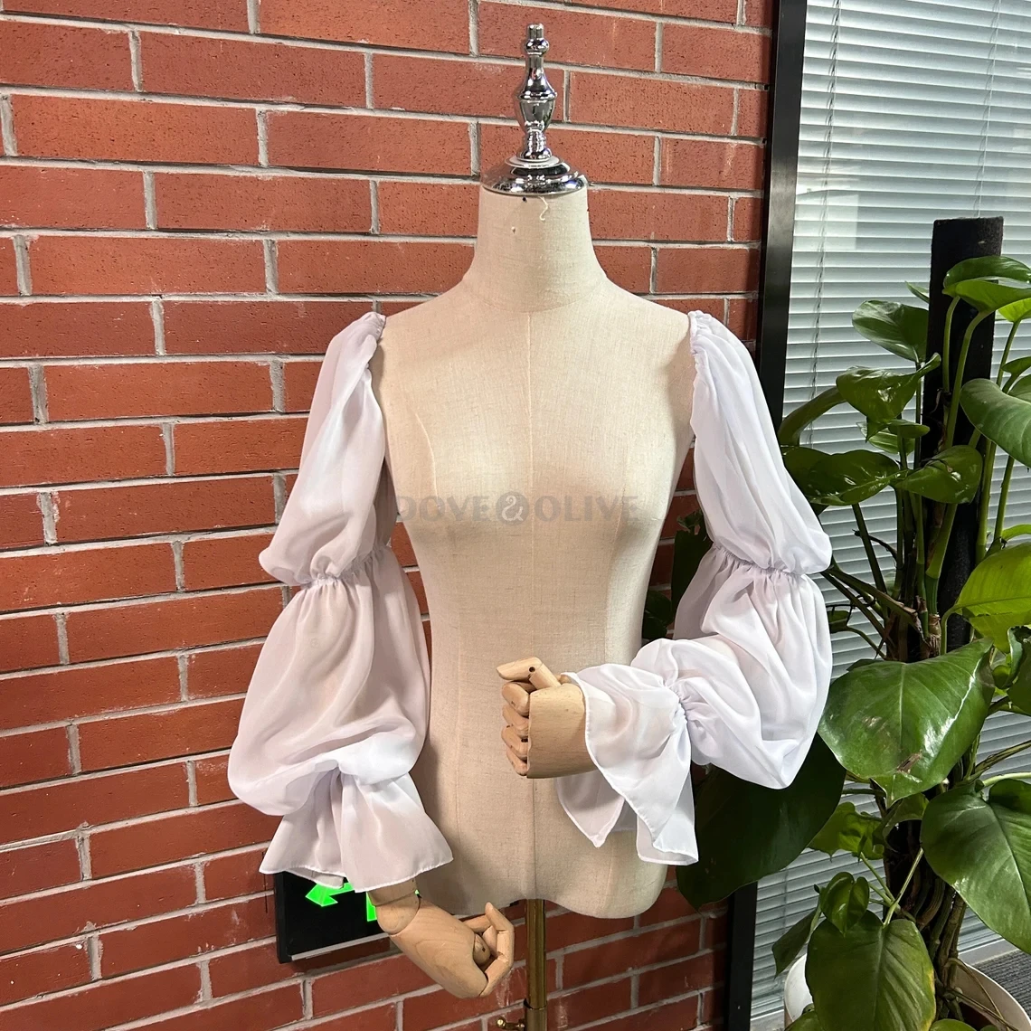 

Chiffon Wedding Sleeves Formal Party Gloves Women Bride Sleeve Bridal Accessory Women Special Occasion Accessories