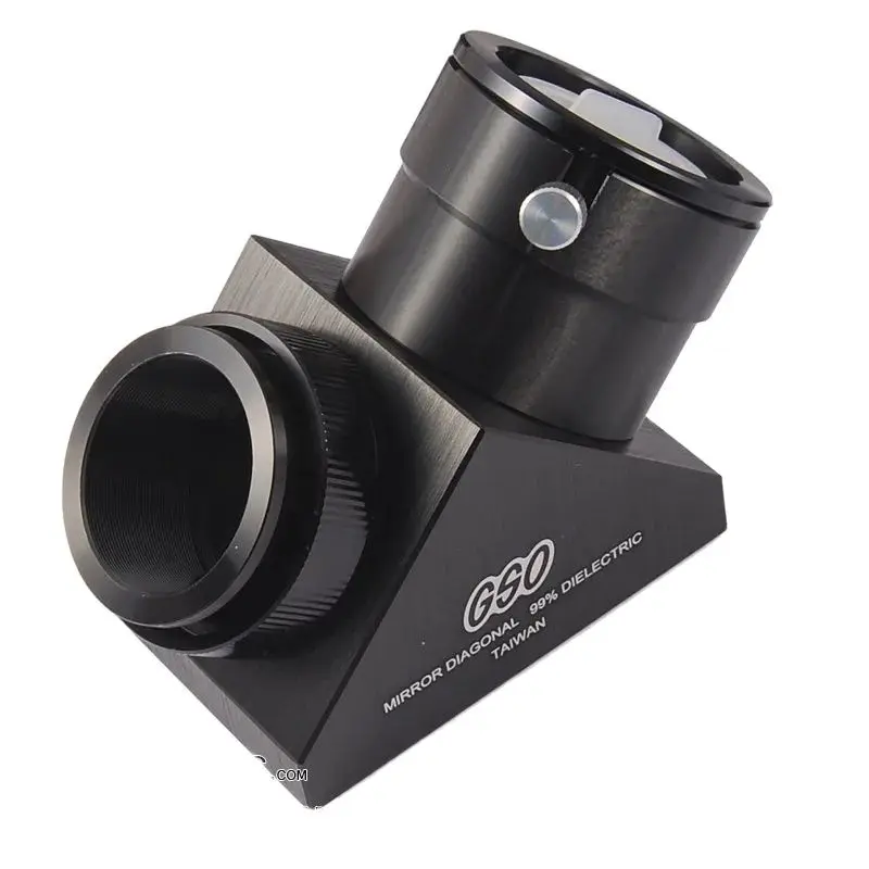 GSO Dielectric Mirror Diagonal 2-Inch 99% Reflectivity for SCT Telescope Optical Accessory