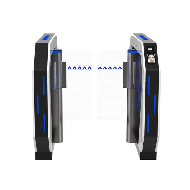 custom.Access Control System Entranc Control Swing Turnstile Gate With Face Recognition