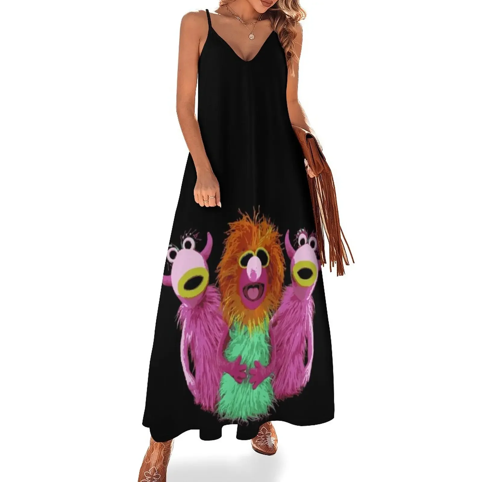 

Mahna Mahna! Sleeveless Dress long sleeve dress Dress vintage for girls clothing women summer 2025
