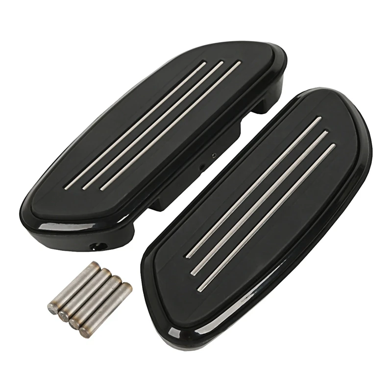 Motorcycle Pegstreamliner Passenger Floorboards Footboard For Harley Electra Street Glide Road King FLTRX FLHX FLTR FLHT