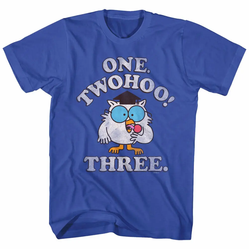 Tootsie Roll Pops Mr Owl One Twohoo Three Licks Men's T Shirt Candy Lollipops