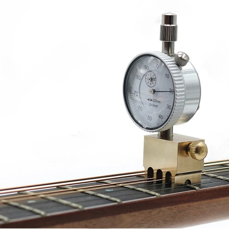 Ruler Height Measurement Dial Meter Repair and Maintenance Tools Folk Bakelite Guitar String Pitch Ruler String Distance
