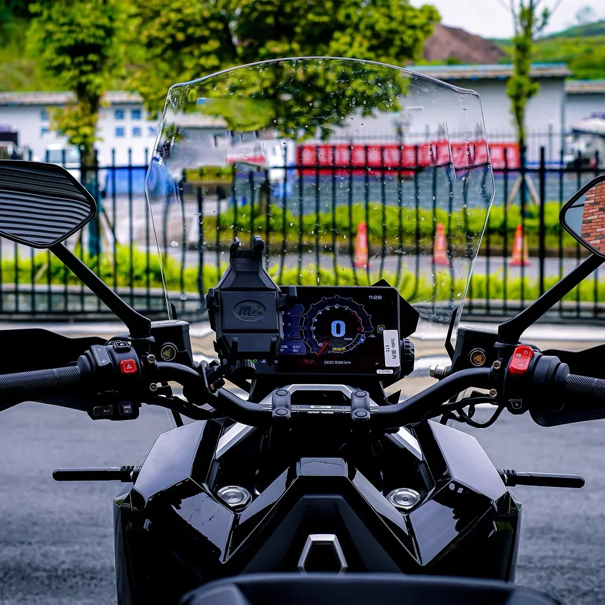 【Precise Fit】FOR ZONTES 368G Windshield Modification, Heightening, and Widening Accessories - Front Windshield Chest Protector
