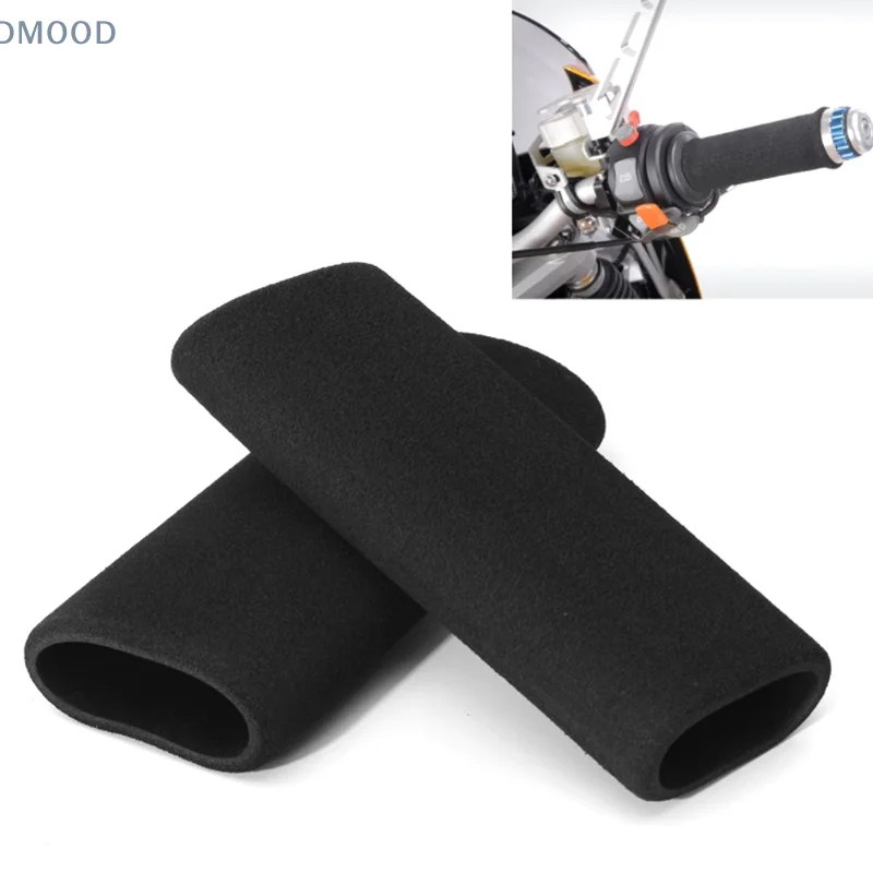 2pcs Motorcycle Grip Cover Universal Slip On Anti Vibration Handle Foam Grips Cover For R1250GS R1200GS LC ADV F750GS F850GS