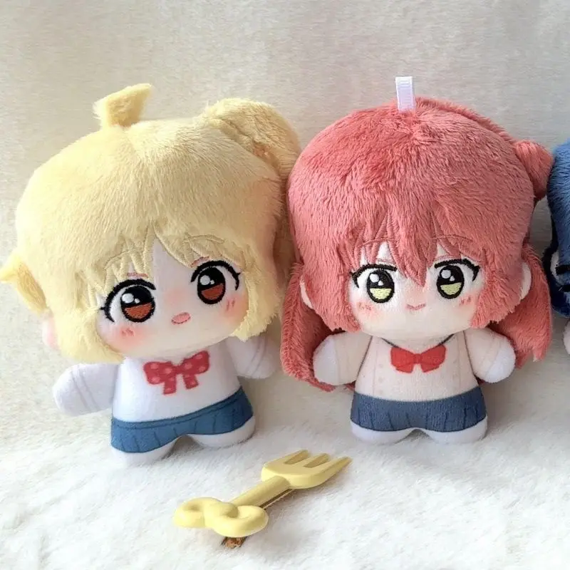 Bocchi the Rock! Hitori Gotoh Ryo Yamada 10cm Cotton Doll Q Version Plush Pendant Collectible Toy Birthday Gift For Anime Fans