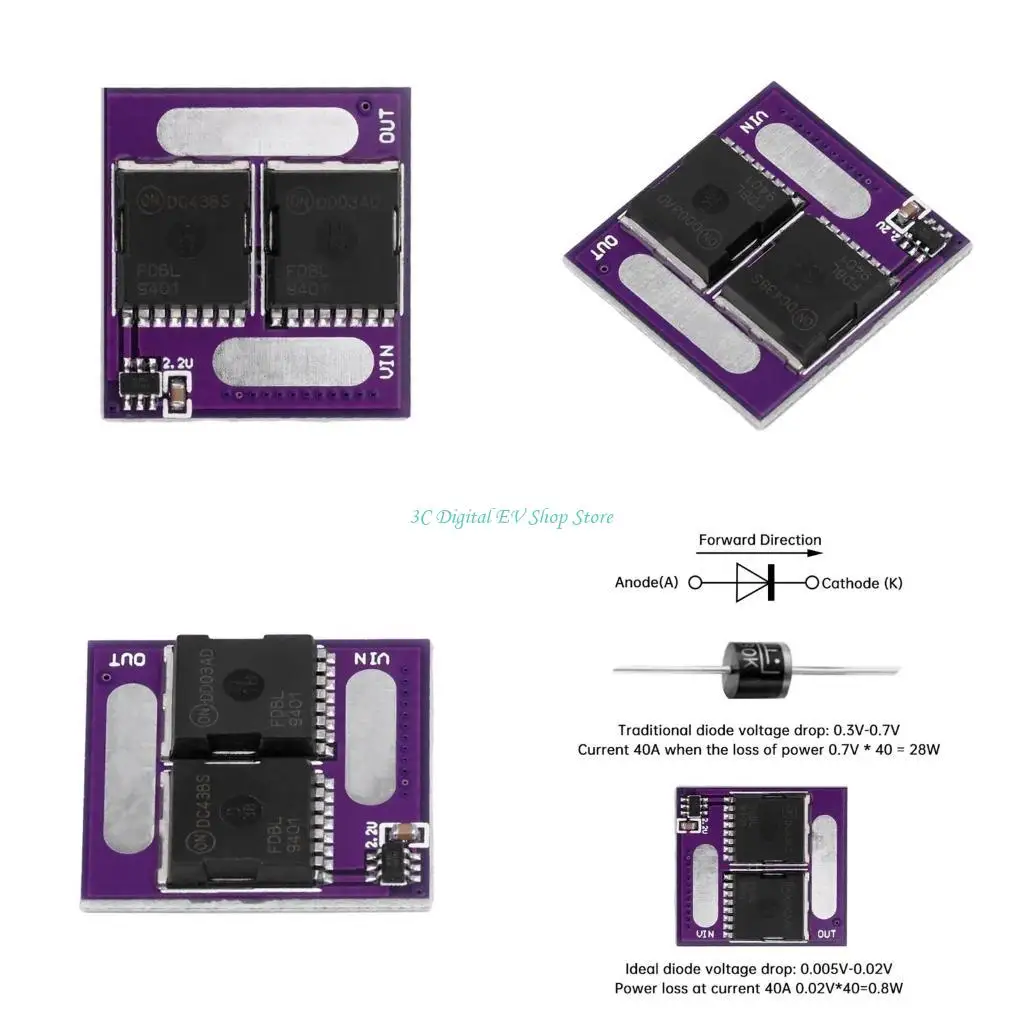 

E74D Limit Ideals Diode Module 60A High Current Transfer for Solar Systems
