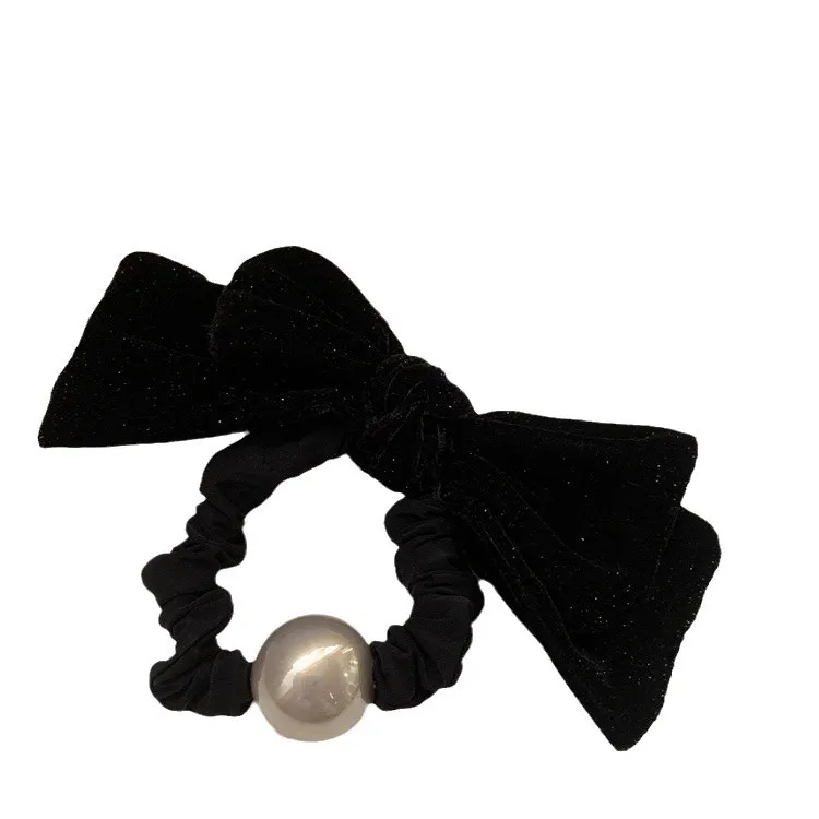 여성용 양면 활 상어 클립, 블랙 레드 벨벳 헤어 클립, 뒷머리 머리핀, 패션 바레트, 스위트 걸스 헤어 액세서리