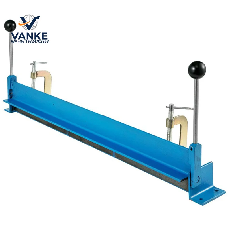 915MM Industrial Metal Bending Brake Rolling Folding Machine Steel Sheet Aluminum Plate Bender Tool with 2 C-shaped Clamp