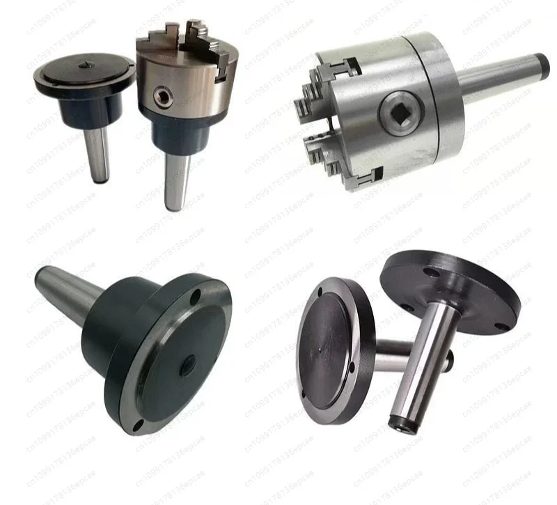 MT4 MT5 MT6 Morse Taper Live Rotating Flange - for Lathe Tailstock & Chuck Connection
