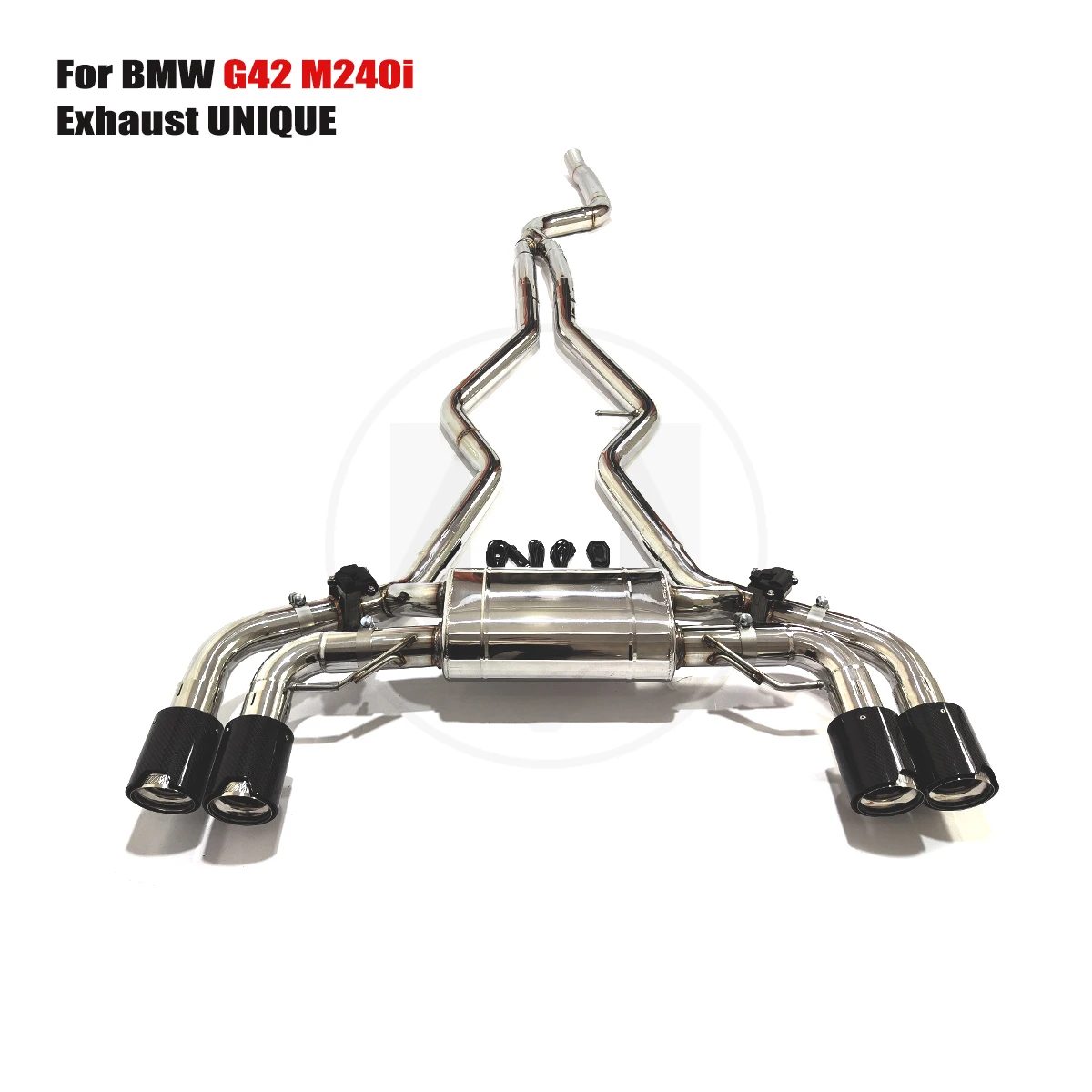 

UNIQUE Designs Bmw G42 M240i B58 3.0T T304 Stainless Steel high performance valve exhaust system with exhaust muffler