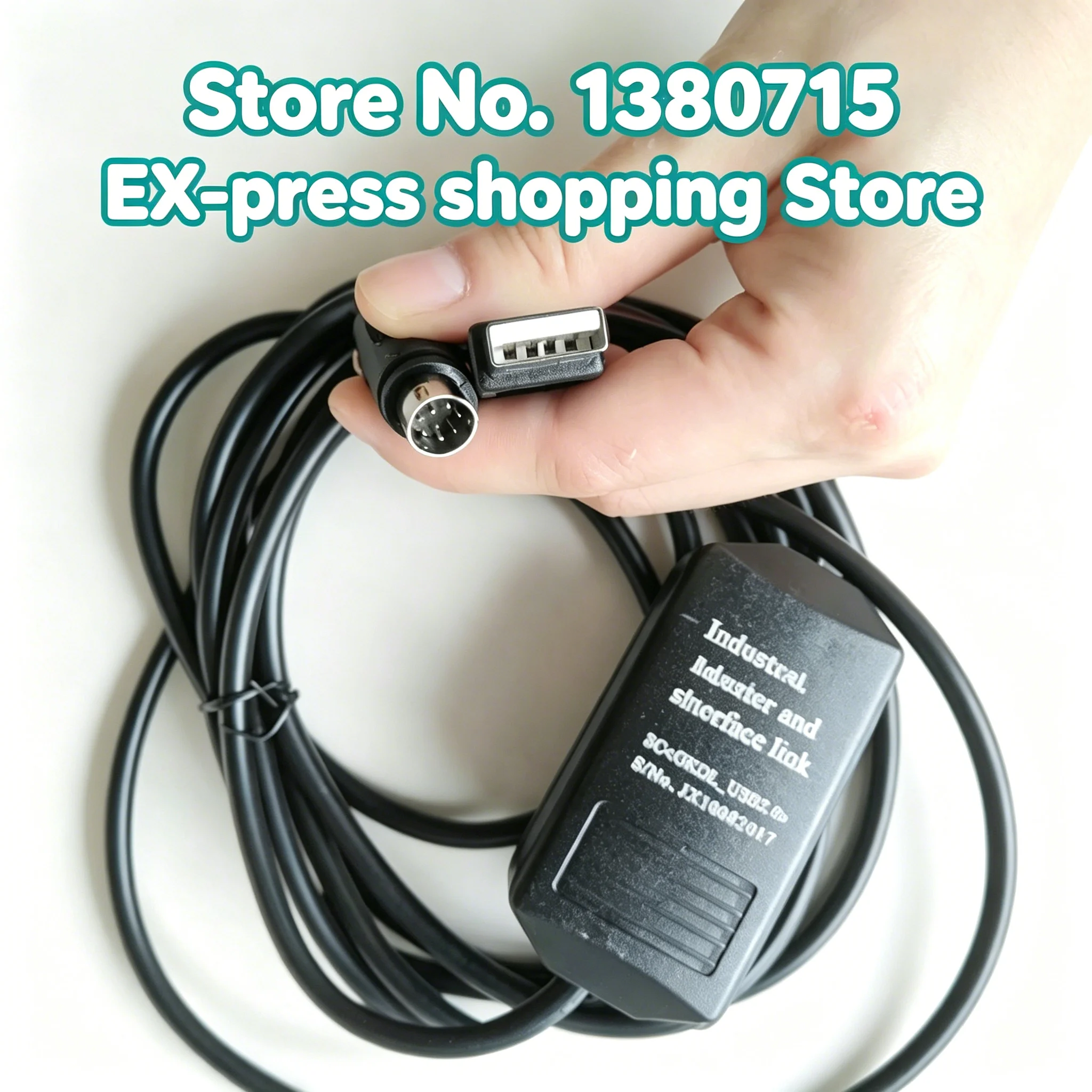 USB-SC09-FX Cable Download Cable Usb Interace Suit Fx Plc Boxed & Cd Driver New