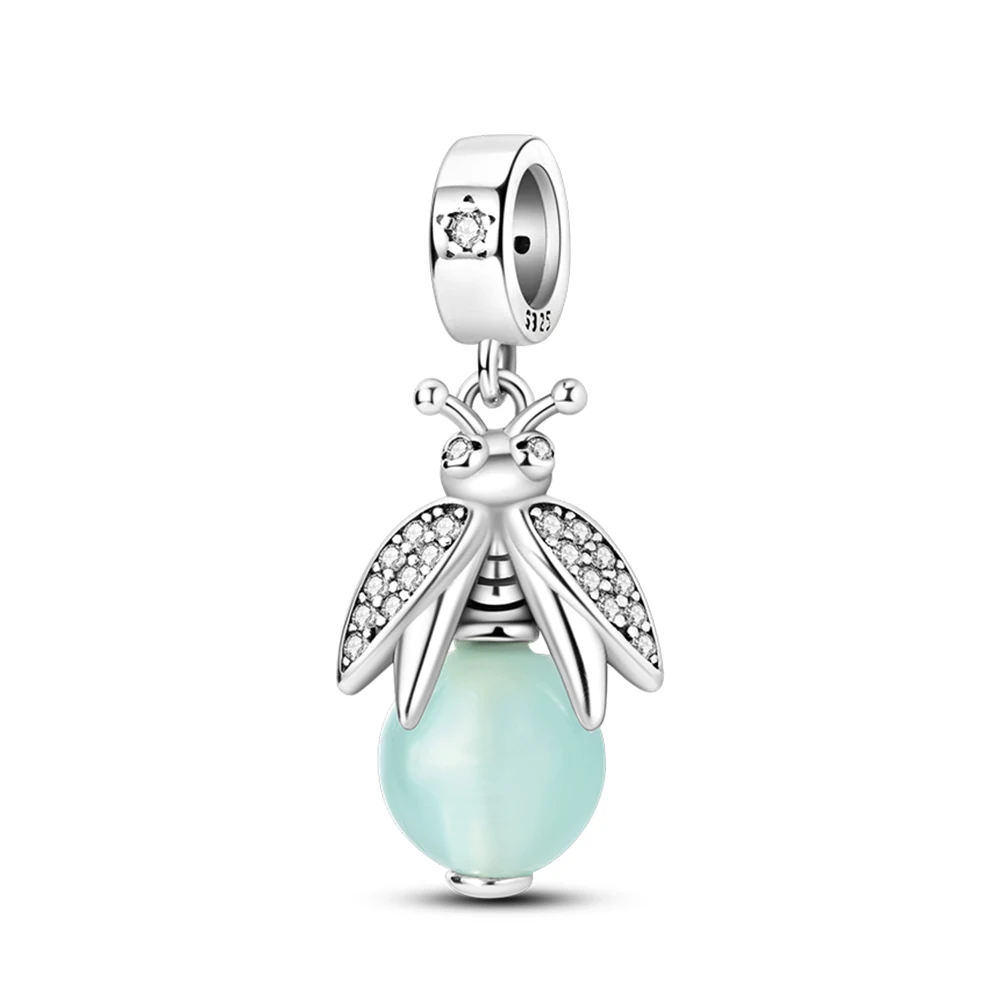 

Pendant Charm Bead 925 Sterling Silver Shell Pearl Pendant Beads Fit Original Bracelet for Jewelry Making Valentine's Day gift