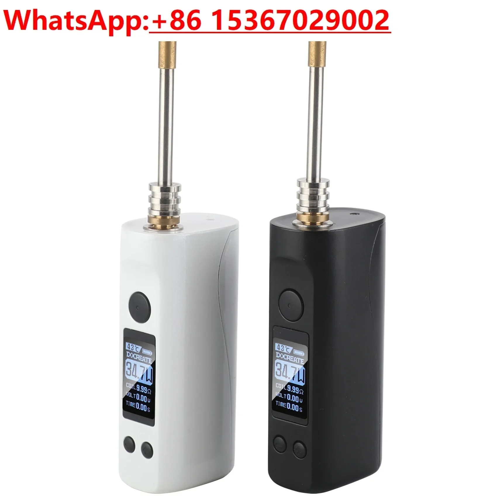 Large screen LED wireless portable usb charging electric soldering iron 75W  l welding repair 510 interface constant temperature