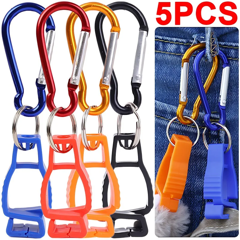 Multifunctional Glove Clip Holder Hanger Guard Labor Work Clamp Grabber Catcher Safety Work Tools Grabber Clip Guard Accessories