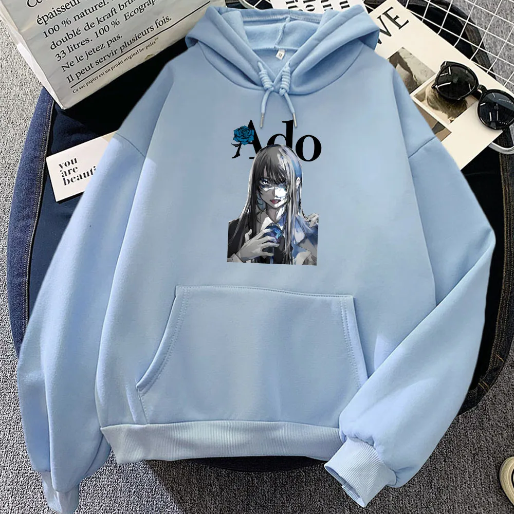 

Japan Singer Ado Graphic Hoodies Sudaderas Para Mujer Streetwear Unisex Hip Hop Winter Women/Men Sweatshirts Hooded Print Hoodie