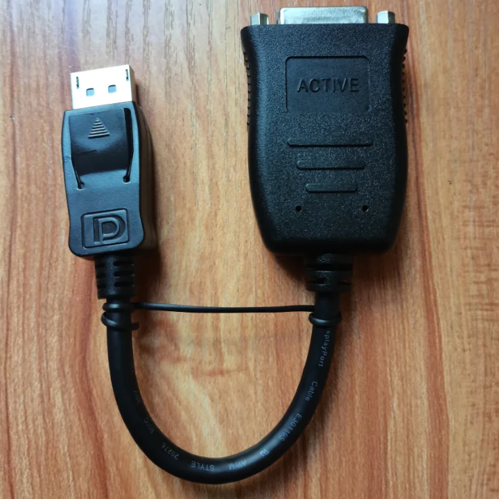 Active DP DisplayPort to DVI Converter Connector Support Eyefinity Multiple 4K 60HZ  Display EDID DP DVI 24+5 Adapter cable