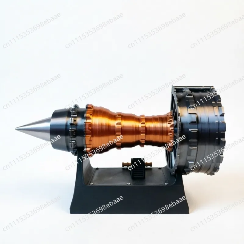 High-speed aircraft turbofan engine model scientific experiment jet engine mechanical parts assembly