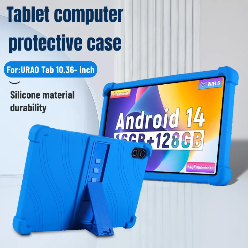 

For URAO Tab 10.36inch Tablet Case Shell Shockproof Silicone Tablet Cover Lightweight Kids Friendly