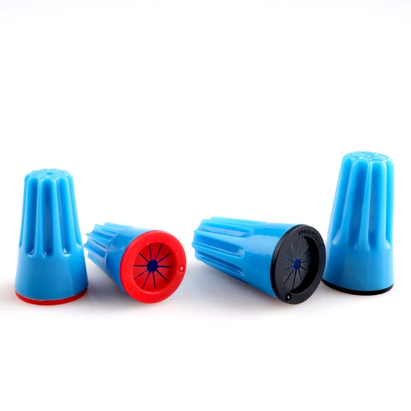 50PCS Waterproof Wire Connectors, Outdoor Sealed Wire Screw Cap Cable Terminals for 22AWG to 14AWG / 22AWG to 8AWG Wire Gauge