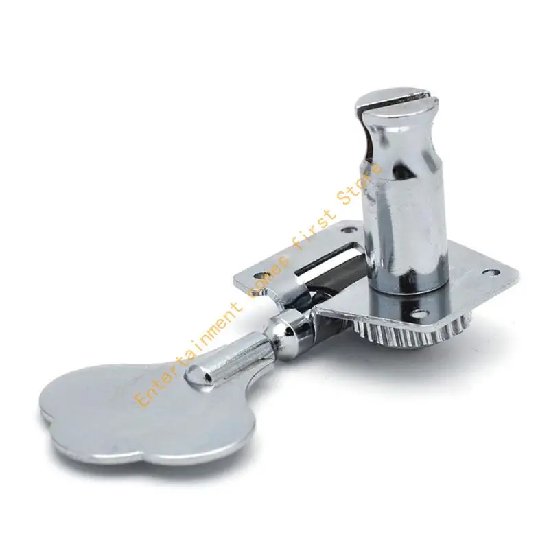 4-String Bass Bridge and Machine Head Set, Four Independent String Supports for Individual Height and Intonation Adjustment 55KD