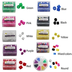 100 Pcs/Box  Small Type Dental Silicone Instrument Color Code Rings Optional Color
