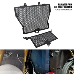 For BMW S1000R 2013-2020 / S1000XR 2015-2019 /S1000RR 2010-2018 Motorcycle Radiator Grille Guard Cover And Oil Cooler Guard